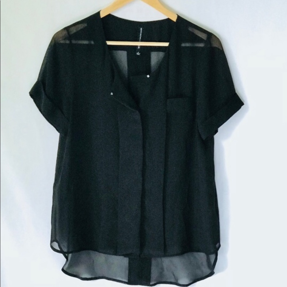 Walter Baker Sheer Tee Shirt